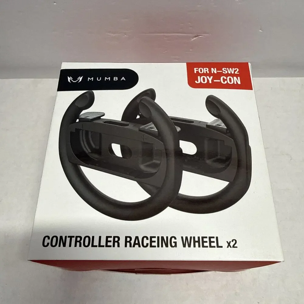 Mumba Steering Wheel for Nintendo Switch 2 JonCons 2025, Box Damaged - New!
